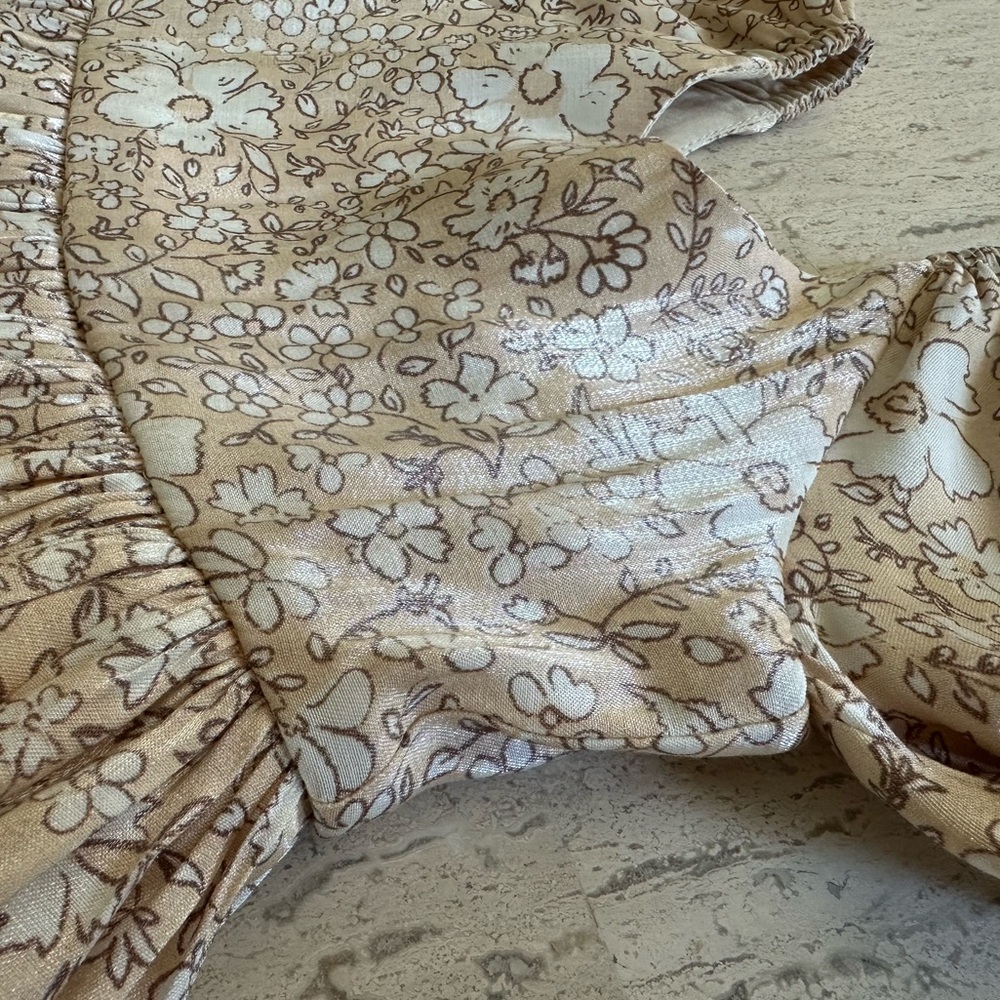 NWOT Noralee Luisa Dress in Antique Floral, Size 2 - Picture 8 of 16